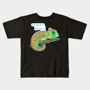 Imposter Syndrome Chameleon Kids T-Shirt